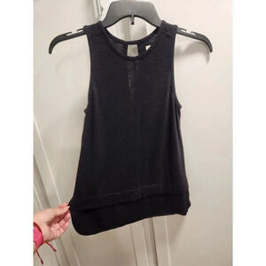 Madewell Layered Keyhole Back Tank Top